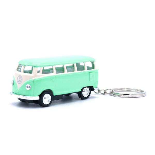 Chaveiro Miniatura De Carro Com Fricção Volkswagen Kombi 1/64 - KIMASTER Imagem de Chaveiro Miniatura De Carro Com Fricção Volkswagen Kombi 1/64