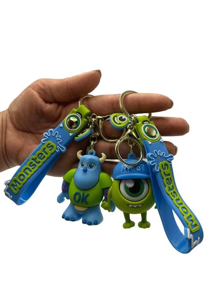 Imagem de Chaveiro Monstros S.A. 3D Sulley Emborrachado Variado 8cm