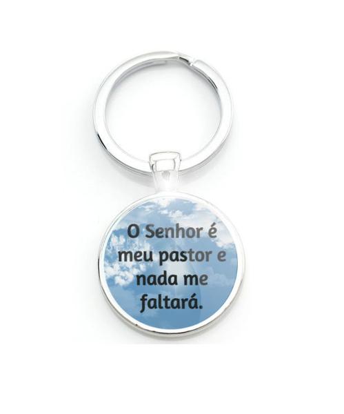 Chaveiro O Senhor é Meu Pastor e nada me Faltará Salmos 23 - RECANTOASTRALSITE Imagem de Chaveiro O Senhor é Meu Pastor e nada me Faltará Salmos 23