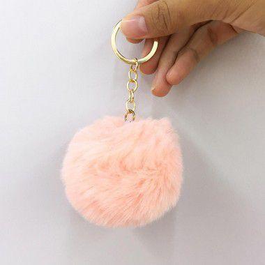 Imagem de Chaveiro para Bolsas e Mochilas Pompom - Várias Cores