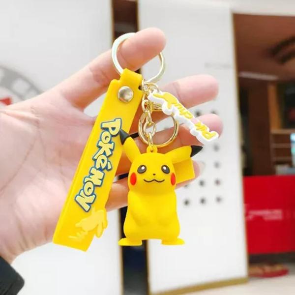 Imagem de Chaveiro Pikachu Pokémon 3d Importado Com Gancho