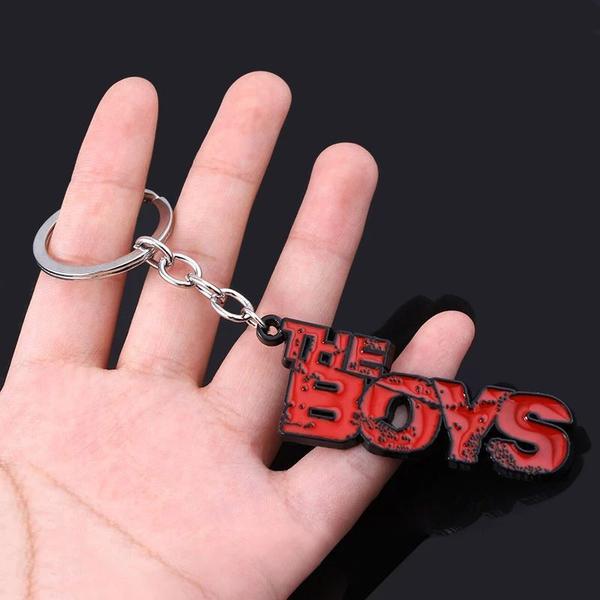 Imagem de Chaveiro Pingente Metal Seriado The Boys Logo Presentes Nerd Acessórios Geek