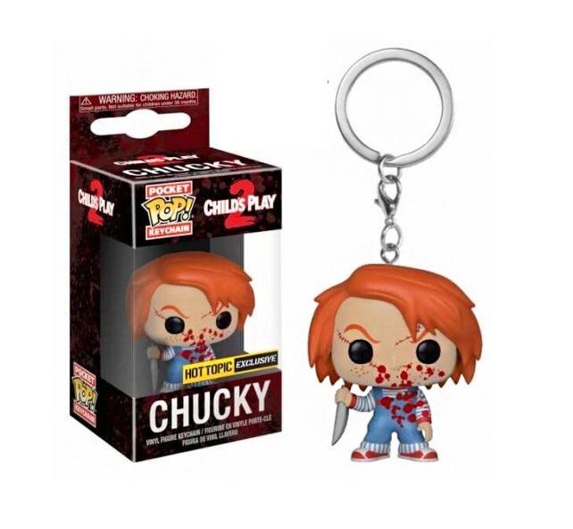 Chaveiro pocket pop brinquedo assassino chucky blood Imagem de Chaveiro pocket pop brinquedo assassino chucky blood