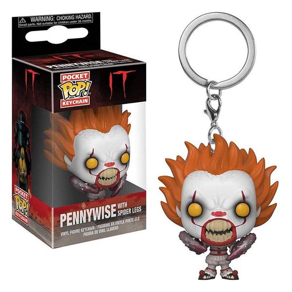 Imagem de Chaveiro pocket pop it a coisa pennywise with spider legs