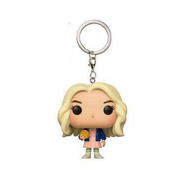 Imagem de Chaveiro pocket pop stranger things eleven peruca