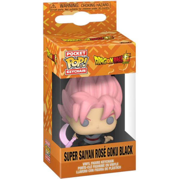 Imagem de Chaveiro Pop! Dragão Ball Super- Super Saiyan Rosé Goku Black Segurando Uma Foice