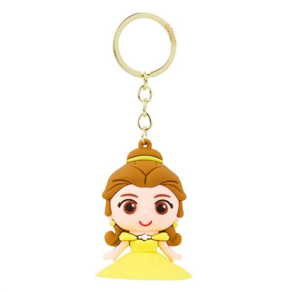 Imagem de Chaveiro Princesa Bela Silicone 6cm - Disney