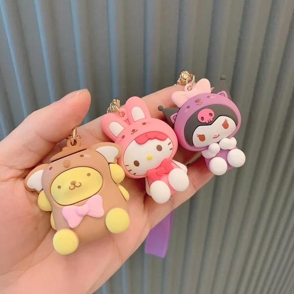 Imagem de Chaveiro Sanrio Hello Kitty - Boneca de Pelúcia para Meninas e Crianças