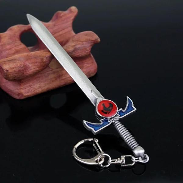 Imagem de Chaveiro Thundercats Masculino - Metal, Leão, Espada e Pingente