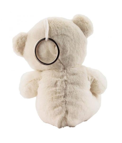 Chaveiro Urso Branco 15cm - Pelúcia - Taimes Imagem de Chaveiro Urso Branco 15cm - Pelúcia