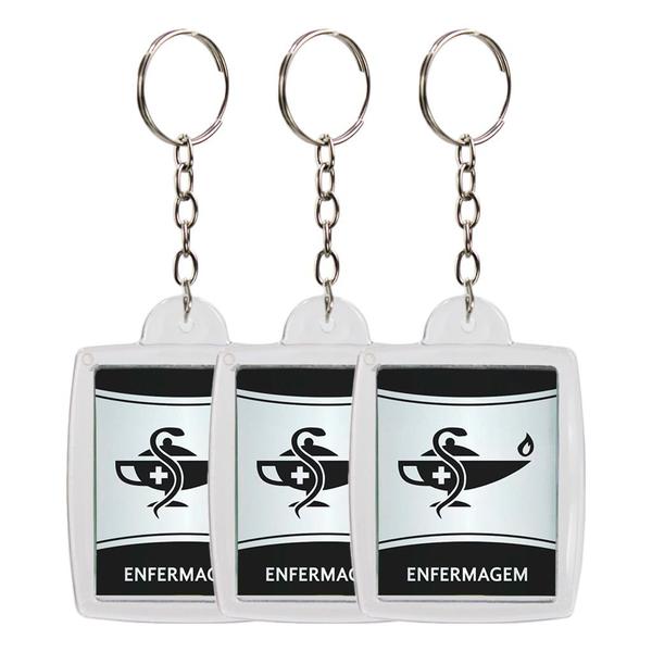 Chaveiros Acrílicos 3x4cm Para Formaturas Enfermagem Com 20 Unidades - Russo Art Imagem de Chaveiros Acrílicos 3x4cm Para Formaturas Enfermagem Com 20 Unidades
