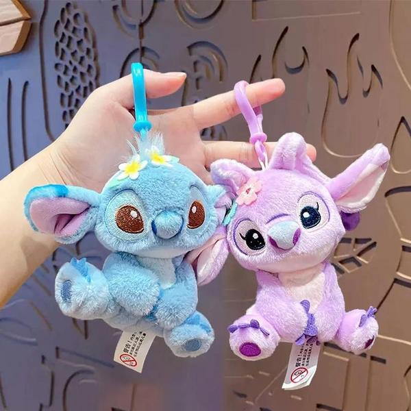 Imagem de Chaveiros de Pelúcia Disney - Stitch, Lotso, Sullivan, Woody e Alien