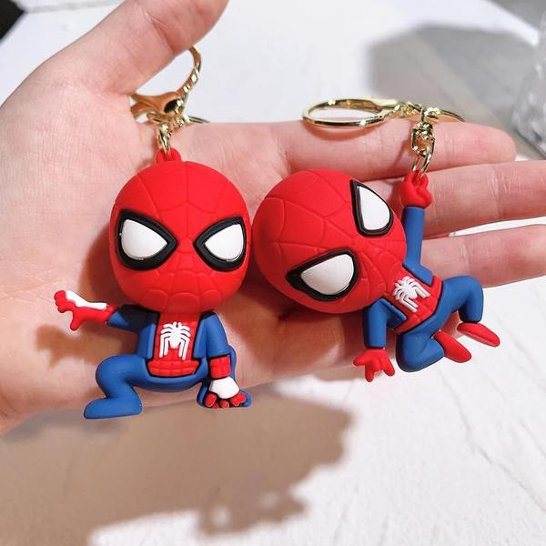 Imagem de Chaveiros Do Homem-aranha Dos Vingadores Da Marvel Dos Desenhos Animados Boneca Chaveiros Anime