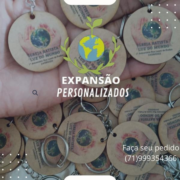 Imagem de Chaveiros Personalizados - MDF