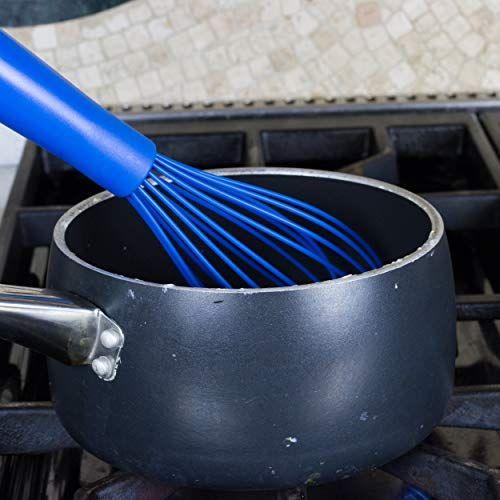 Imagem de Chef Craft Premium Ferramenta de Cozinha de Silicone e Conjunto de Utensílios, 9 Peça, Azul