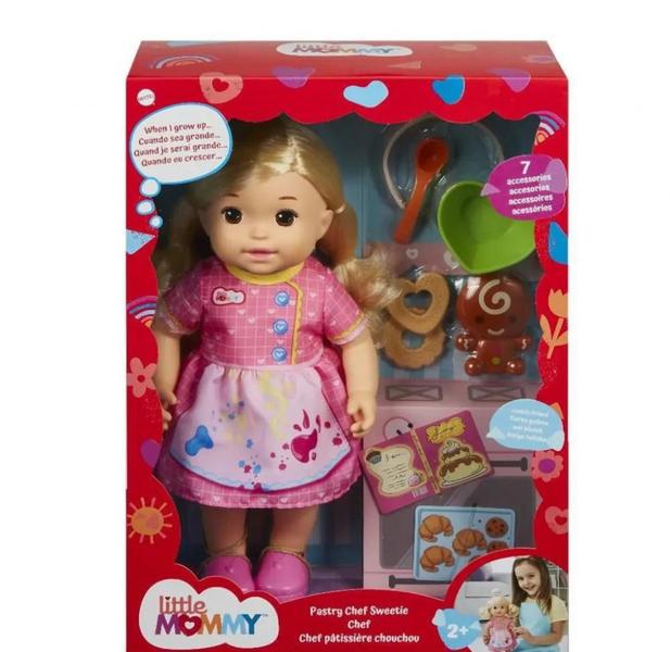 Imagem de Chef De Cozinha Little Mommy - Mattel HGN60-HGN62