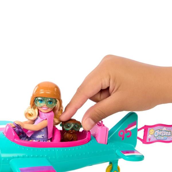 Imagem de Chelsea Can Be Piloto De Avião Barbie - Mattel HTK38