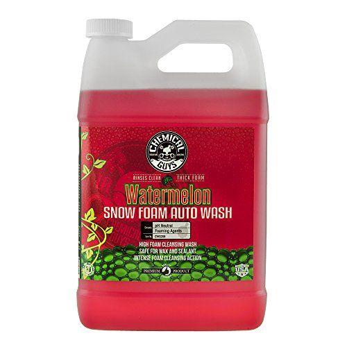 Imagem de Chemical Guys CWS208 Watermelon Snow Foam Car Wash Soap (Funciona com Canhões de Espuma, Pistolas de Espuma ou Lavagem de Balde) Seguro para Carros, Caminhões, Motocicletas, RVs & Mais, 128 fl oz (1 Galão), Cheiro de Melancia