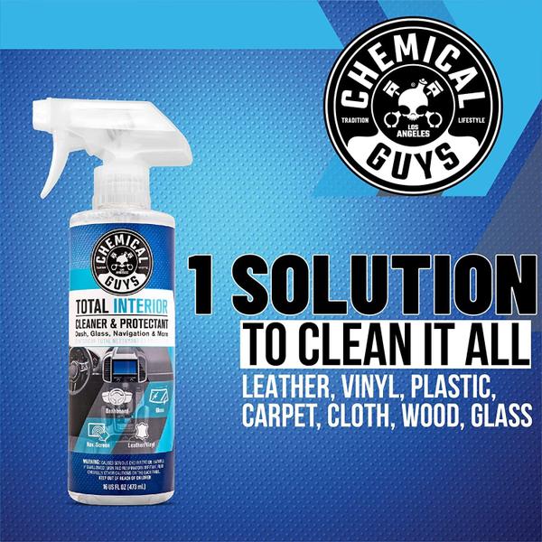 Imagem de Chemical Guys SPI220 Total Interior Cleaner and Protectant, Seguro para Carros, Caminhões, SUVs, Jeeps, Motocicletas, RVs & More, 128 fl. oz (1 Galão)