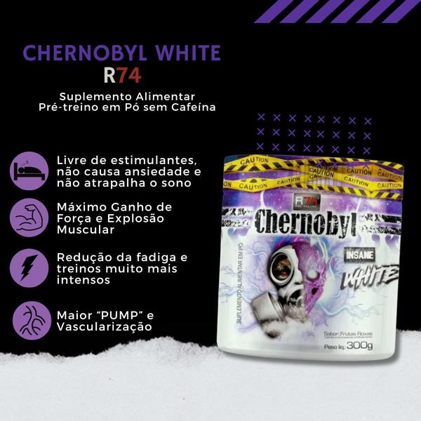 Imagem de Chernobyl WHITE Pré-Treino 300g R74