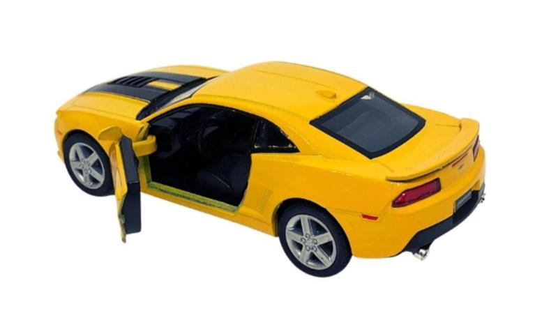 Imagem de Chevrolet Camaro Ss 2014 1:38  Kinsmart Amarelo