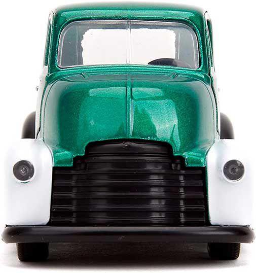 Chevrolet Pick-up Custom com Figura Lanterna verde Jada 1/32 Imagem de Chevrolet Pick-up Custom com Figura Lanterna verde Jada 1/32