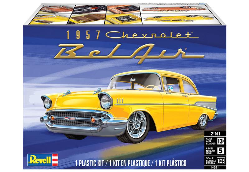 Imagem de Chevy Bel Air 1957 - 1/25 - Revell 14551