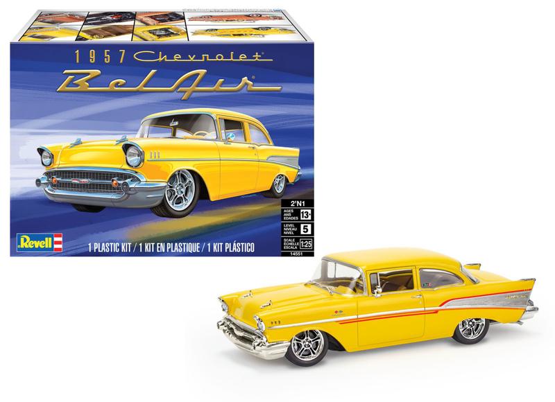 Imagem de Chevy Bel Air 1957 - 1/25 - Revell 14551