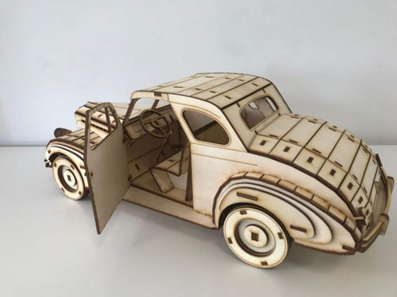 Imagem de Chevy Coupe 1940- Automóvel Quebra Cabeça Em Mdf