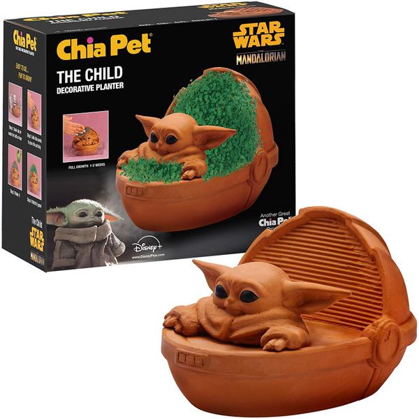 Chia Pet Bebê Yoda Edição Flutuante com Sementes - Fácil de Crescer e Decorativo Imagem de Chia Pet Bebê Yoda Edição Flutuante com Sementes - Fácil de Crescer e Decorativo