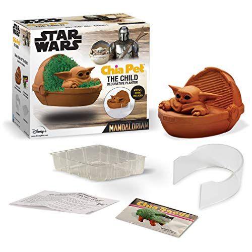 Chia Pet Bebê Yoda Edição Flutuante com Sementes - Fácil de Crescer e Decorativo Imagem de Chia Pet Bebê Yoda Edição Flutuante com Sementes - Fácil de Crescer e Decorativo