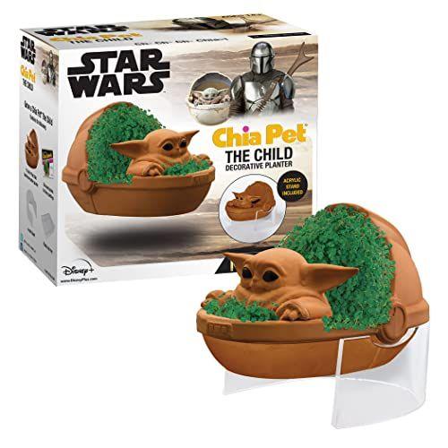 Chia Pet Bebê Yoda Edição Flutuante com Sementes - Fácil de Crescer e Decorativo Imagem de Chia Pet Bebê Yoda Edição Flutuante com Sementes - Fácil de Crescer e Decorativo