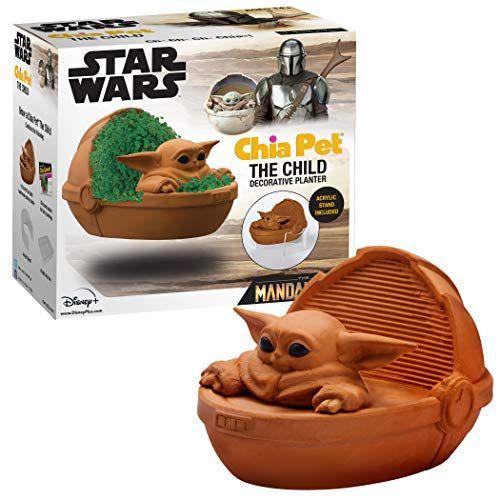 Chia Pet Bebê Yoda Edição Flutuante com Sementes - Fácil de Crescer e Decorativo Imagem de Chia Pet Bebê Yoda Edição Flutuante com Sementes - Fácil de Crescer e Decorativo