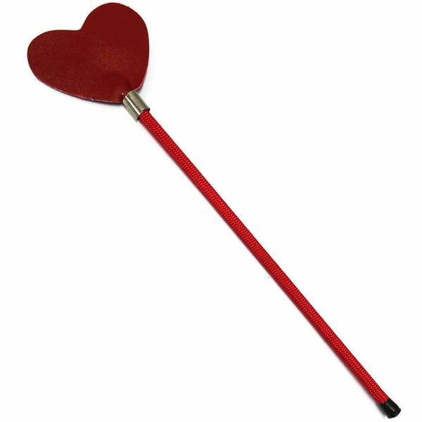 Chibata Coração Vermelha - Dominatrixx Imagem de Chibata Coração Vermelha