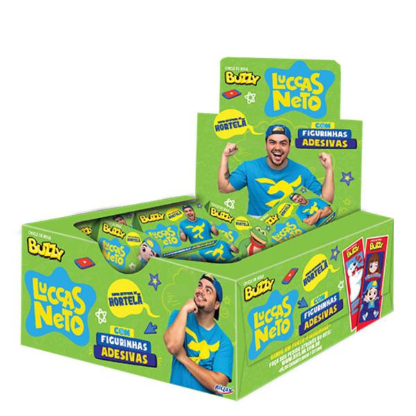 Chicle Buzzy Lucas Netto Hortelã - 3 caixas - Riclan Imagem de Chicle Buzzy Lucas Netto Hortelã - 3 caixas