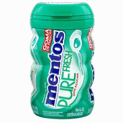 Imagem de Chiclete big mentos garrafa pure fresh 92g vários sabores 