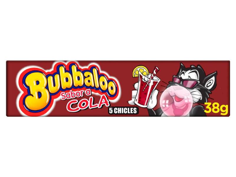 Imagem de Chiclete Bubbaloo Cola Importado 38g - 2 unidades