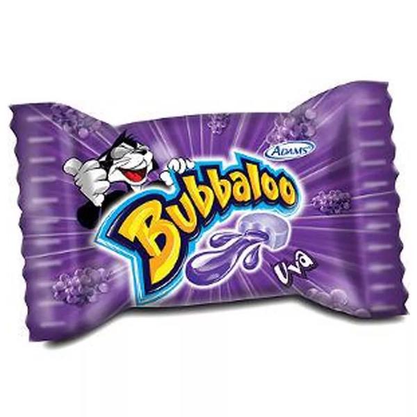 Chiclete Bubbaloo Uva C/60 - Adams Imagem de Chiclete Bubbaloo Uva C/60 - Adams