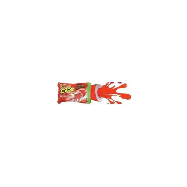 Chiclete Buzzy Croc Morango -172G - Riclan Imagem de Chiclete Buzzy Croc Morango -172G