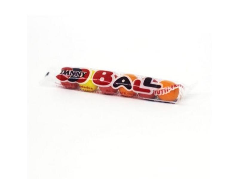Chiclete Danny Ball Tutti Frutti C/ 78u 1,38Kg - 2 Caixas - SANTA FÉ Imagem de Chiclete Danny Ball Tutti Frutti C/ 78u 1,38Kg - 2 Caixas