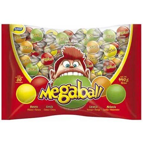 Imagem de Chiclete De Bola Megaball Goma Mascar 440g - Sukest