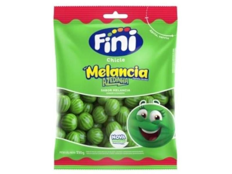 Chiclete Fini Melancia Azedinha Pacote 230g Imagem de Chiclete Fini Melancia Azedinha Pacote 230g