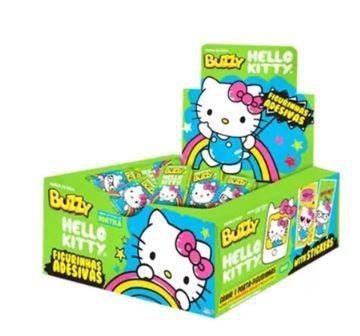 Imagem de Chiclete Hello Kitty Hortelã c/100un - Buzzy