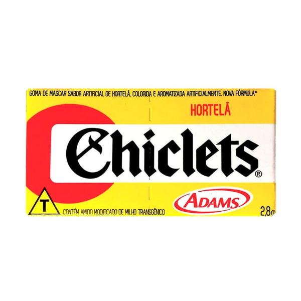 Imagem de Chiclete Hortelã 280Gr c/100 unid. - Adams