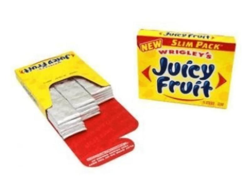 Imagem de Chiclete Juicy Fruit Original Wrigley's 15 sticks - Importado EUA