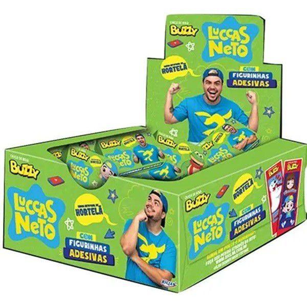 Chiclete Luccas Neto Hortela c/100 - Buzzy - Riclan Imagem de Chiclete Luccas Neto Hortela c/100 - Buzzy