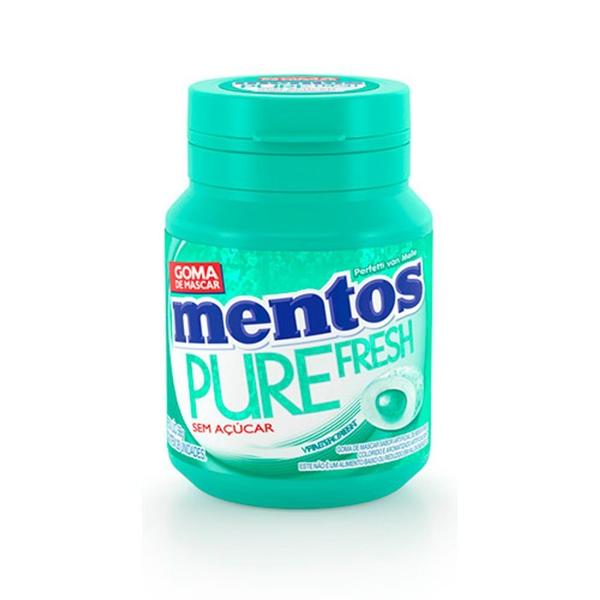 Imagem de Chiclete mentos garrafa 1 unidade 56g perfetti - Winter Green