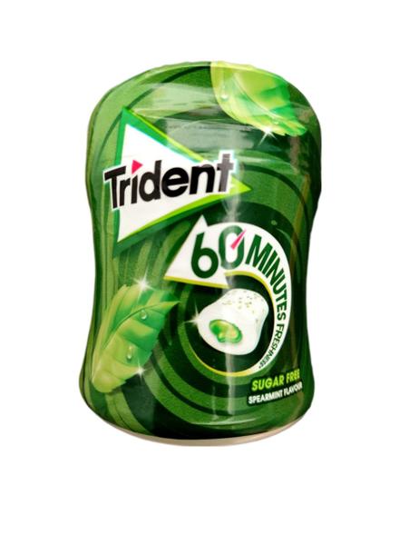 Imagem de Chiclete Trident 60 Minutes Spearmint Sugar Free 68,2g Importado