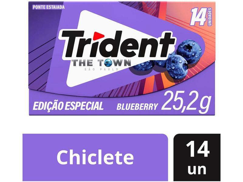 Imagem de Chiclete Trident Blueberry 14 Unidades 25,2g