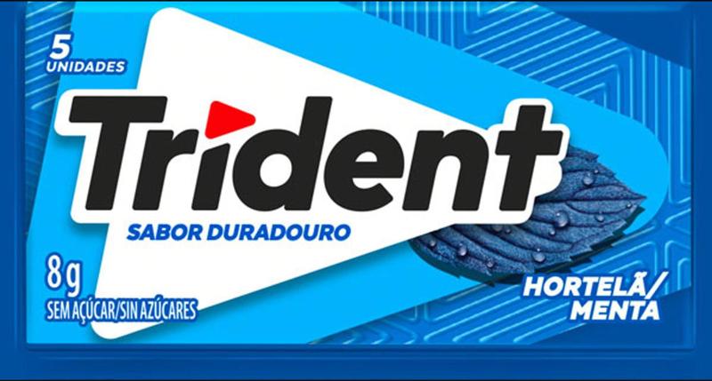 Imagem de Chiclete Trident Hortela Display c/ 21 unidades